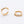 Load image into Gallery viewer, Pasta Huggie Hoops
