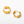 Load image into Gallery viewer, Smiley Huggie Hoops