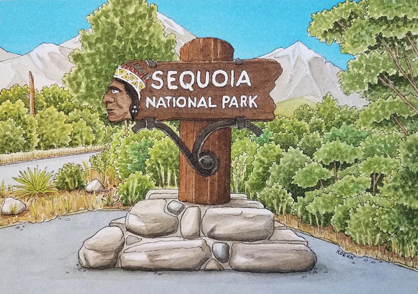 Jim Koehn - Print - Sequoia National Park