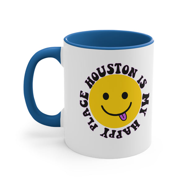Houston Is My Happy Place Mug