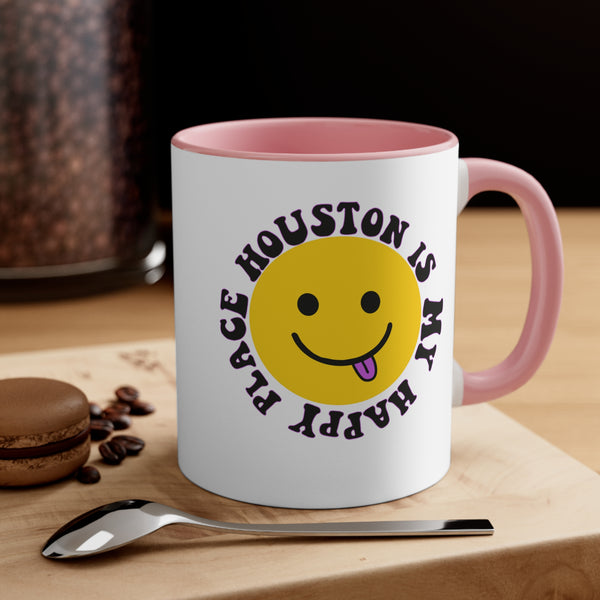 Houston Is My Happy Place Mug