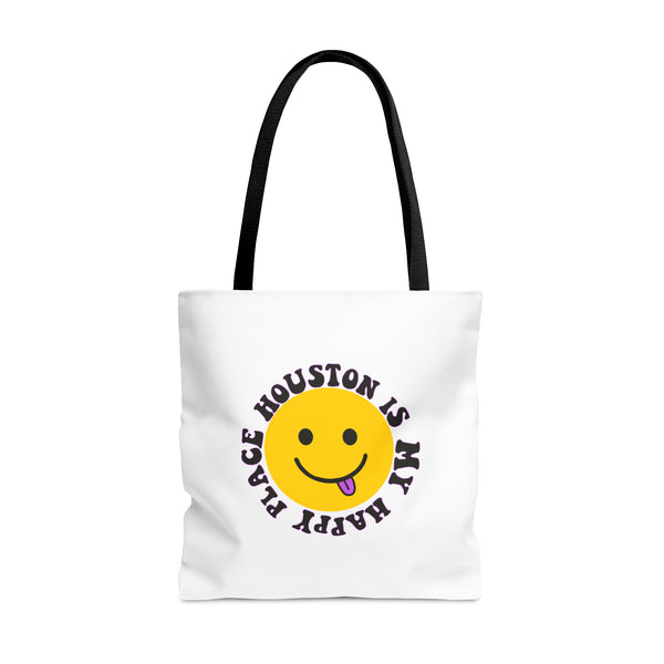 Houston Is My Happy Place Tote Bag