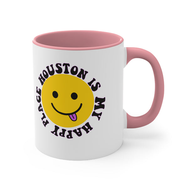 Houston Is My Happy Place Mug