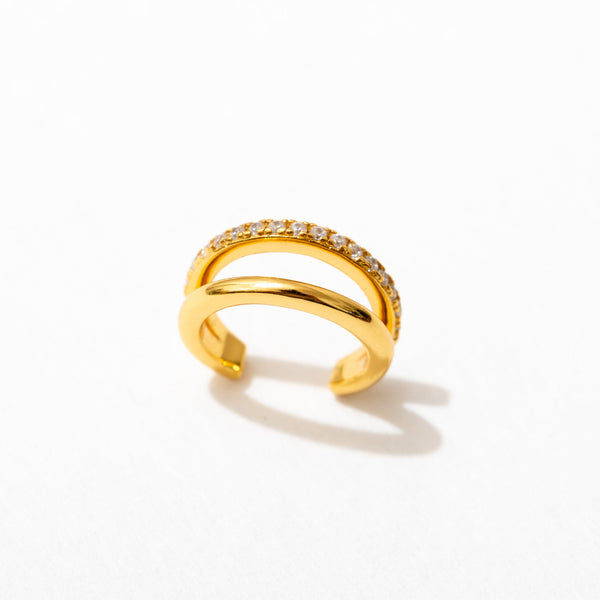 Pavé Hoop Ear Cuff
