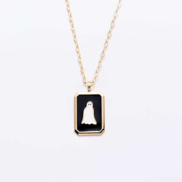 Ghosty Pendant Necklace