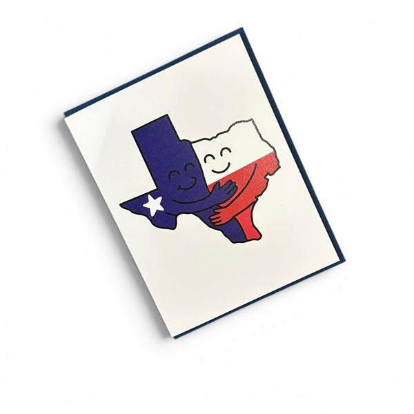 Texas Hug Card