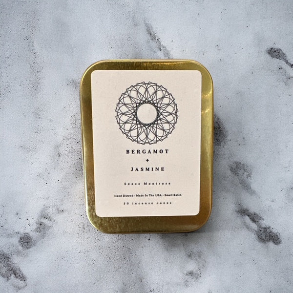 Bergamot and Jasmine Incense Cones