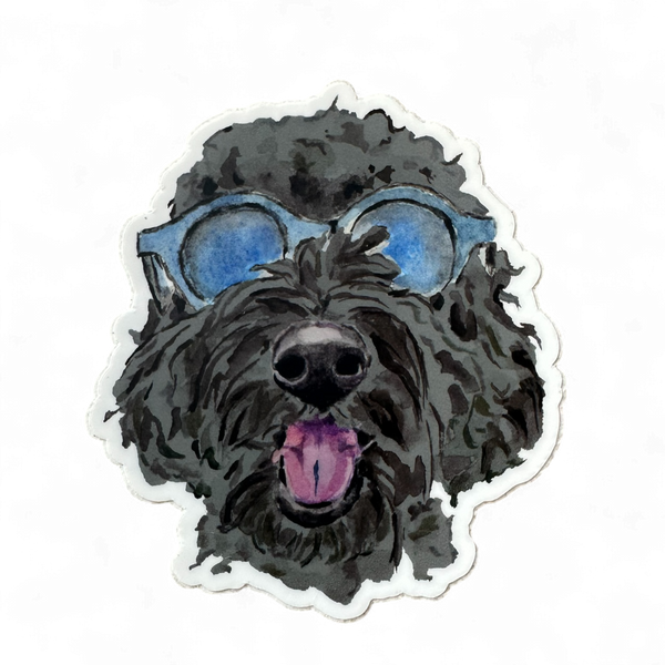 Labordoodle Sticker - Kathy Phantastic