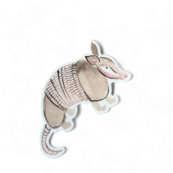 Armadillo Vinyl Sticker - Kathy Phantastic
