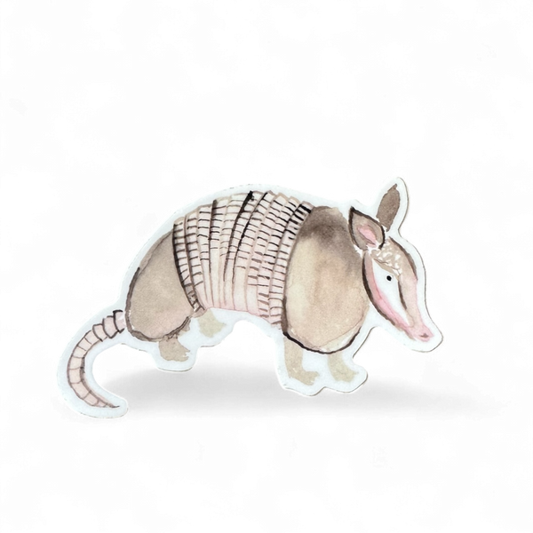 Armadillo Vinyl Sticker - Kathy Phantastic