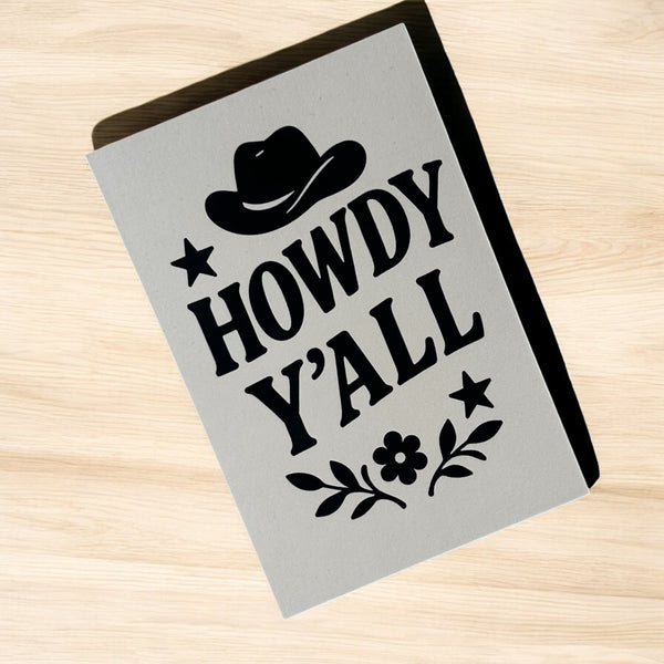 Howdy Y’all Postcard