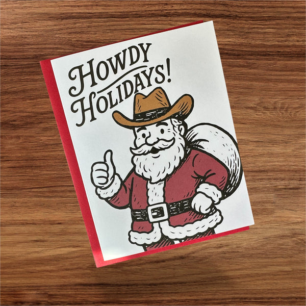 Howdy Holiday’s Santa Card