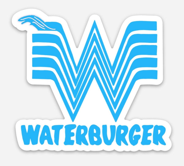 Paper Vibes - Sticker - Waterburger