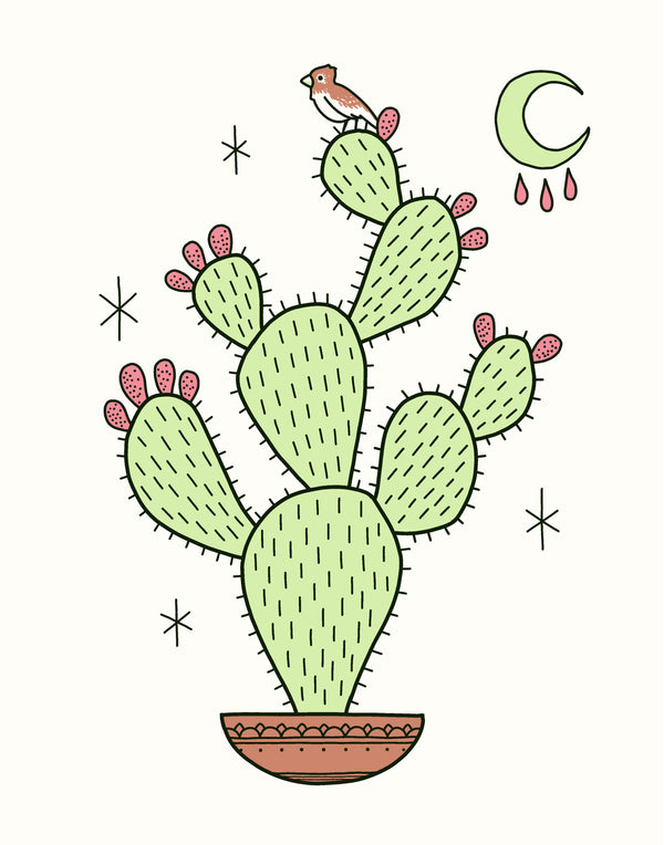 Hokum Press - Print - Cactus