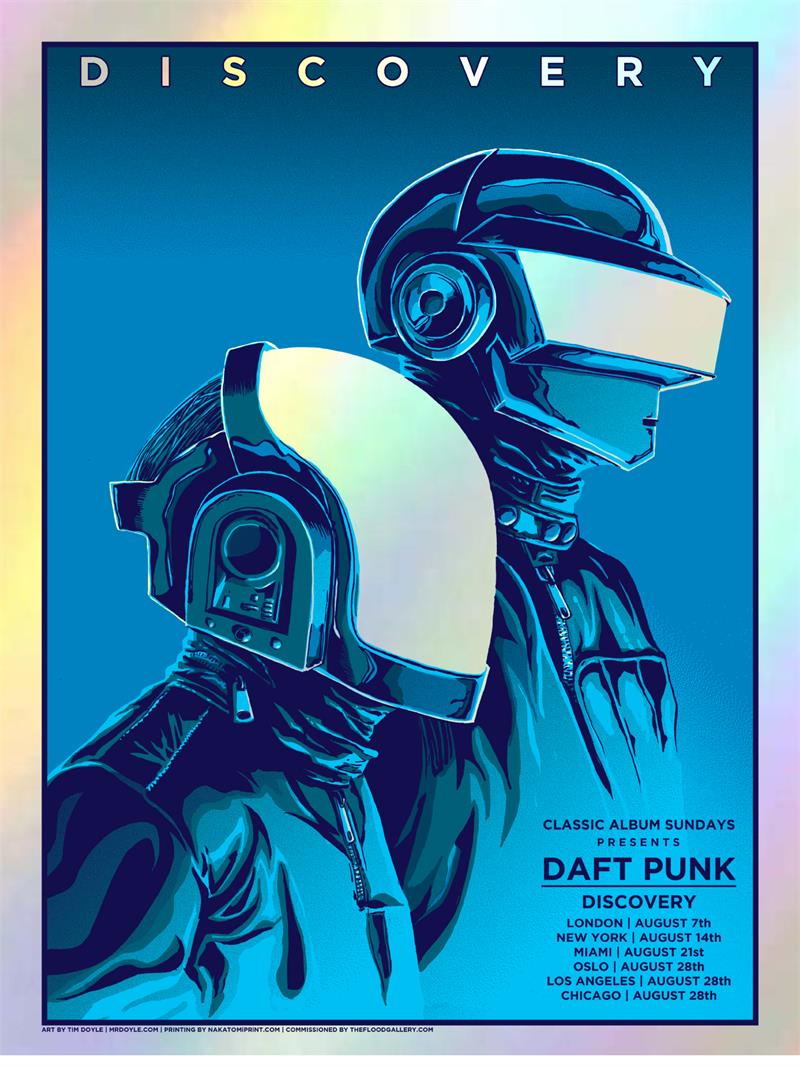 Tim Doyle - Print - Daft Punk Discovery – Space Montrose