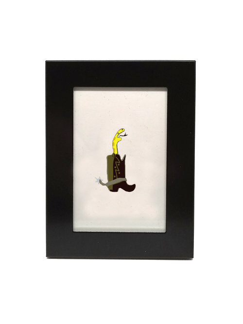 Elisa Wikey - Tiny Frame - Snake in Boot
