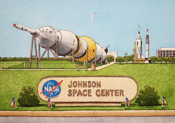 Jim Koehn - Print - NASA JSC