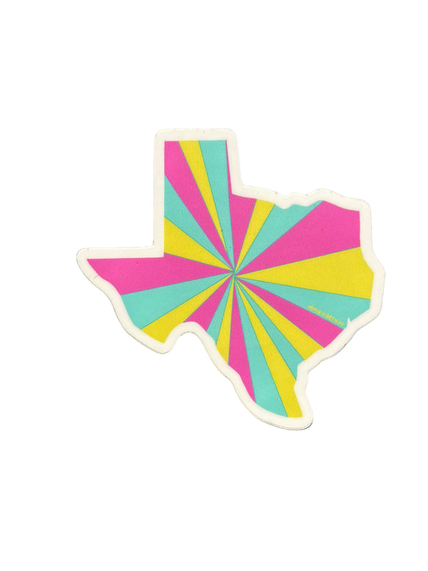 Paper Vibes - Sticker - Texas Burst