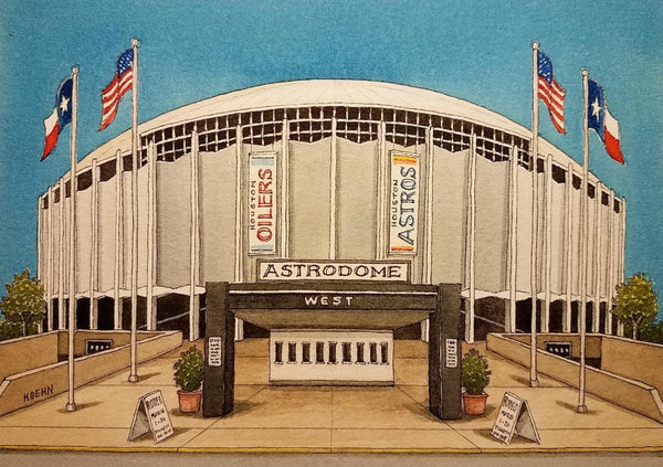 Jim Koehn - Print - Astrodome