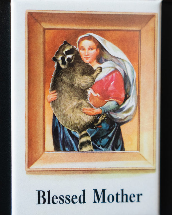 Unusual Cards - Magnet - Blessed Mother