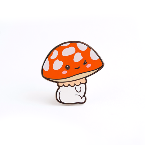 Luxcups - Pin - Mushroom