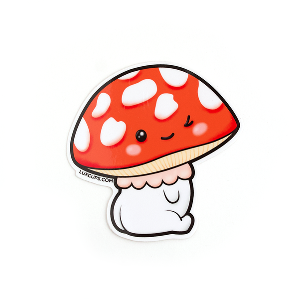 Lux Cups - Stickers - Mushroom