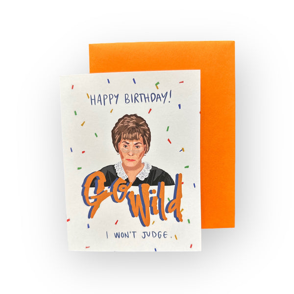 Paper Vibes - Cards - Happy Birthday - Judge Judy