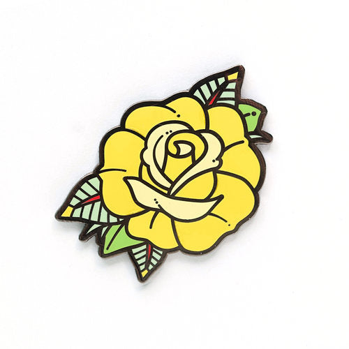 Luxcups - Pin - Yellow Rose