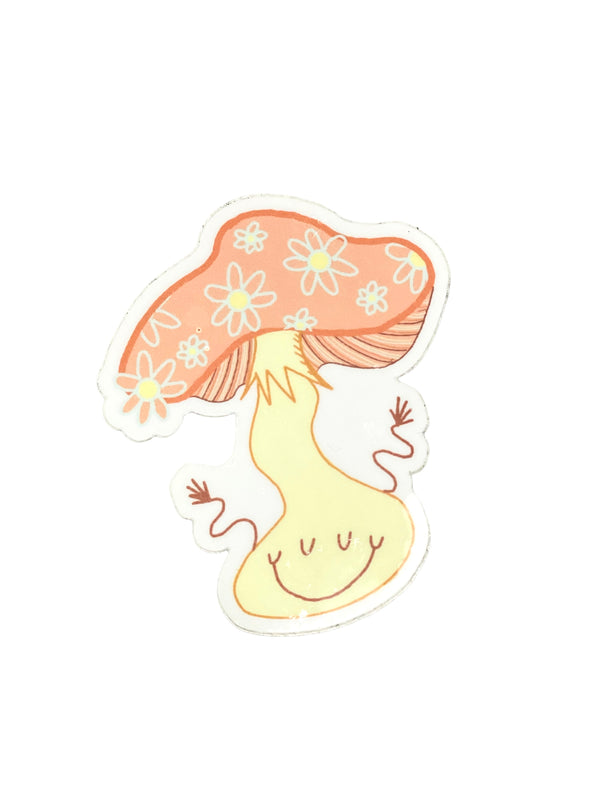 Paper Vibes - Sticker - Groovy Mushroom