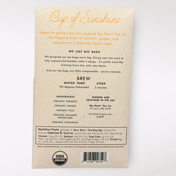 Big Heart Tea - Tea - Cup Of Sunshine