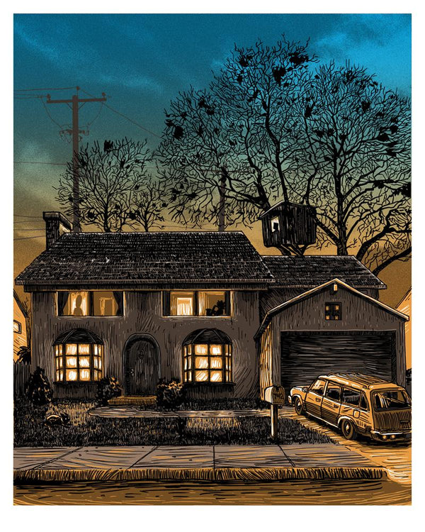 Tim Doyle - Print - 742 Evergreen Terrace (Day Version)